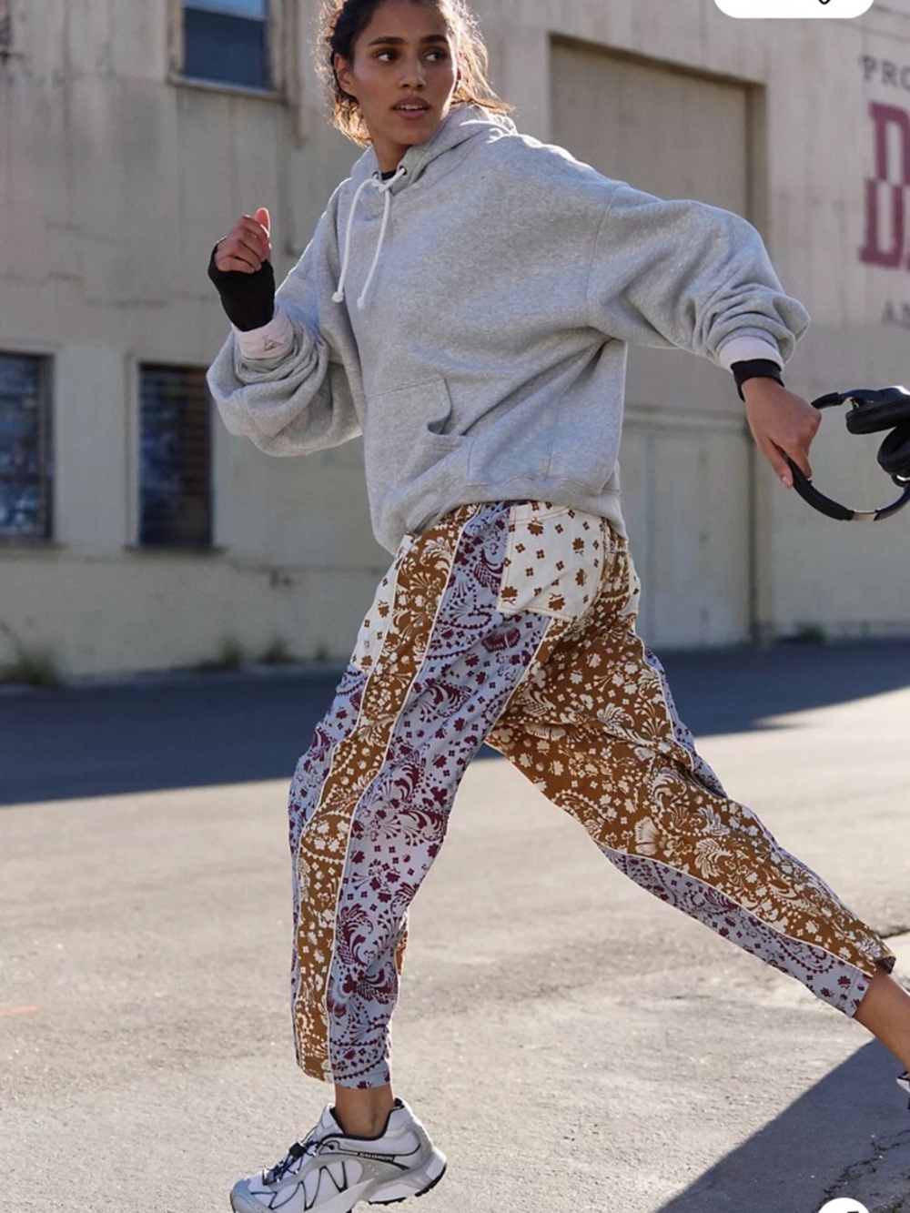 Free People Well Played Printed Pants - Picture 4 of 10